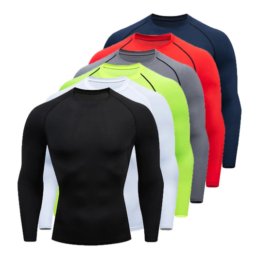 Men’s Long-Sleeve Fitness T-Shirt – Performance Sportswear