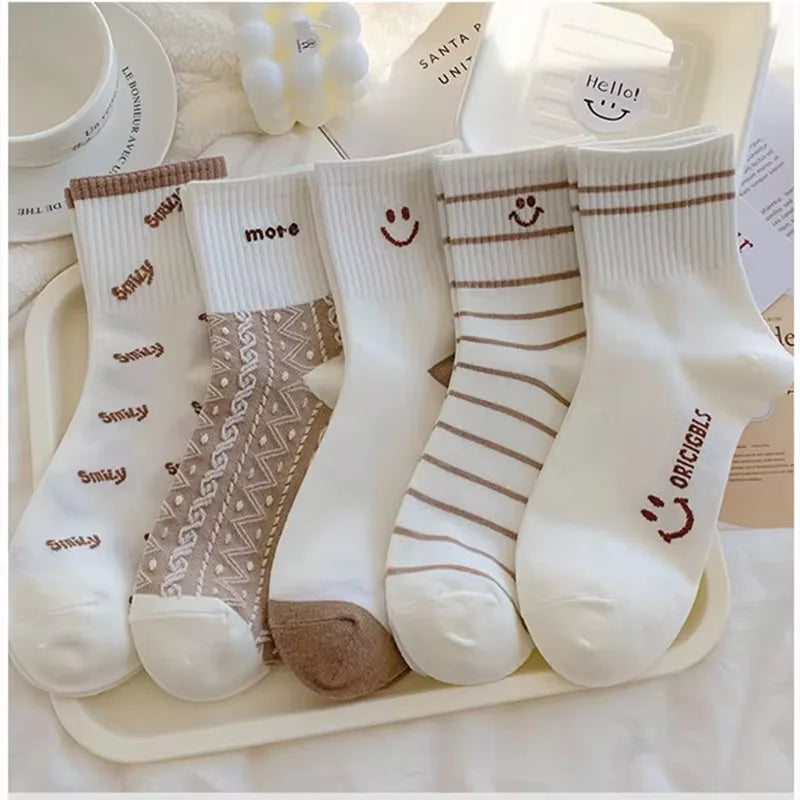 Cute Women's Cotton Socks – Fun & Cozy Animal-Themed Designs