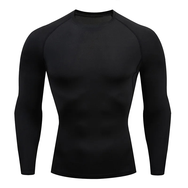 Men’s Long-Sleeve Fitness T-Shirt – Performance Sportswear