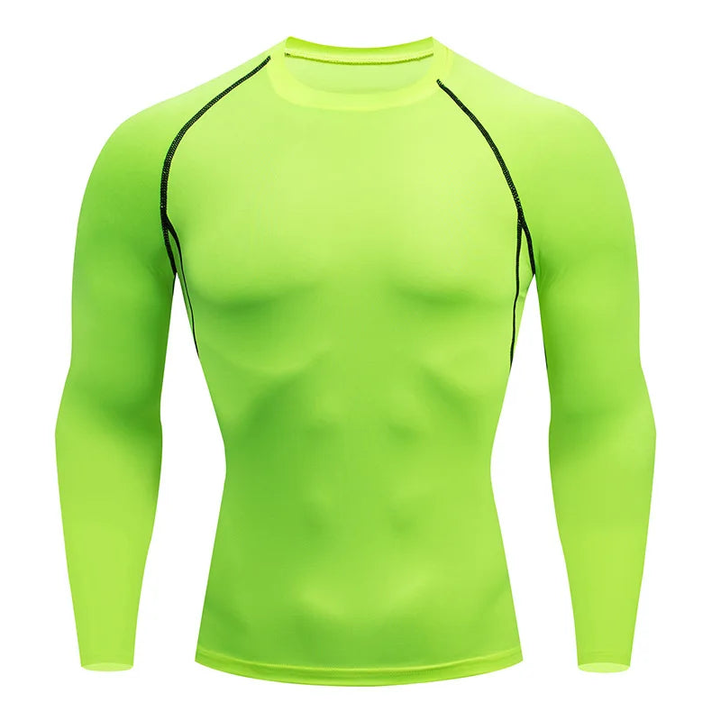 Men’s Long-Sleeve Fitness T-Shirt – Performance Sportswear