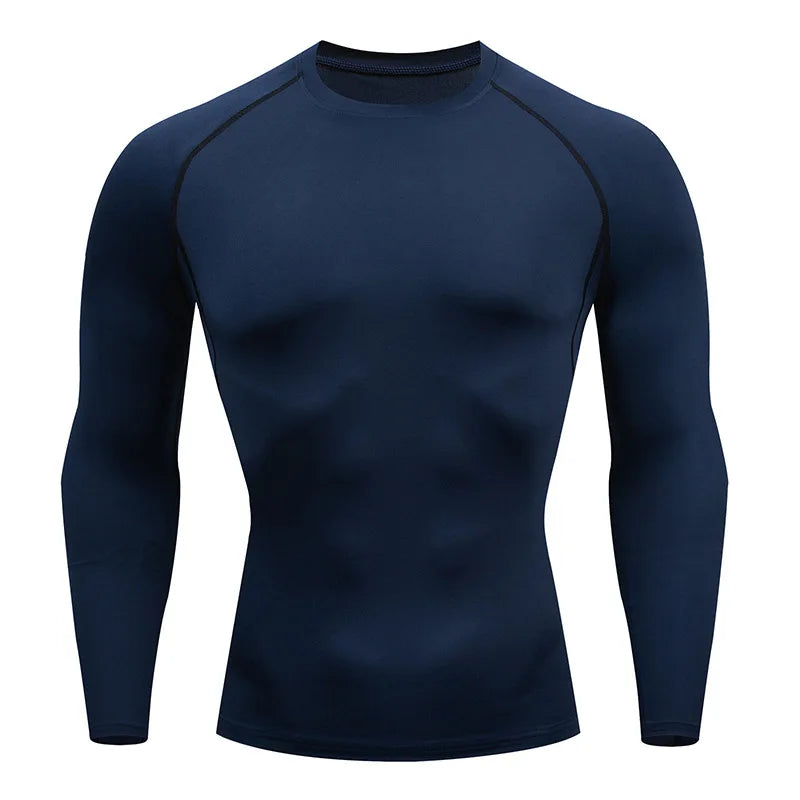 Men’s Long-Sleeve Fitness T-Shirt – Performance Sportswear