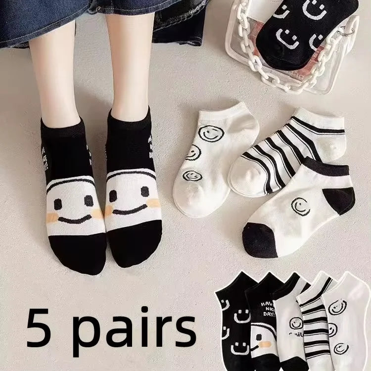 Cute Women's Cotton Socks – Fun & Cozy Animal-Themed Designs