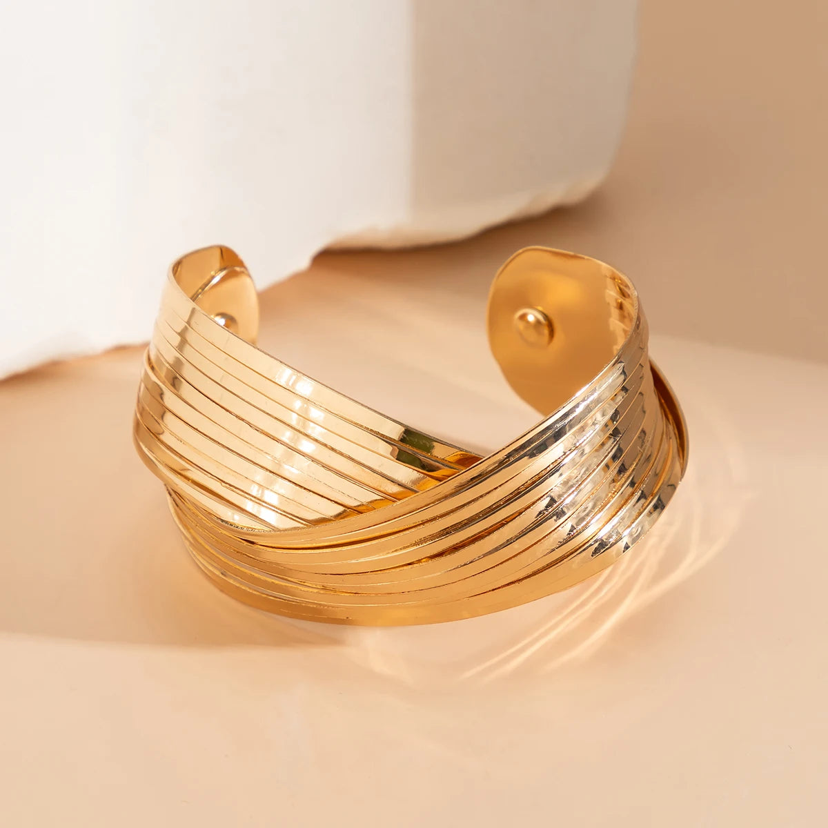 Open Bangles – Gold and Silver Colors