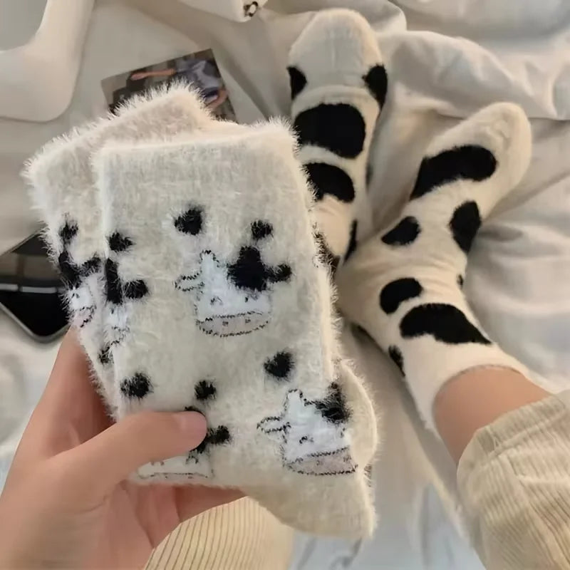 Cute Women's Cotton Socks – Fun & Cozy Animal-Themed Designs