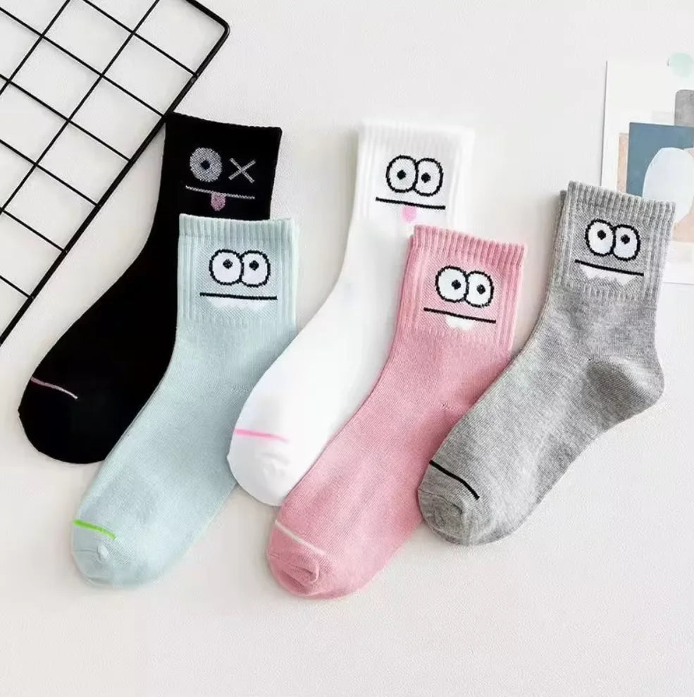 Cute Women's Cotton Socks – Fun & Cozy Animal-Themed Designs